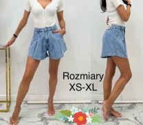 Szorty jeans damskie (XS-XL/10SZT)