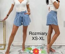 Spodenki jeans damskie (XS-XL/10szt)