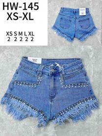 Szorty jeans damskie (XS-XL/10SZT)