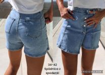 spodenki jeans damskie (34-42/12szt)