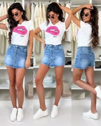 Spódnica z Szorty Jeans damskie (XS-XL/10SZT)