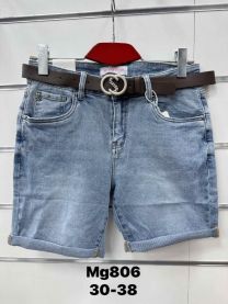 Spodenki jeans damskie (30-38/10szt)