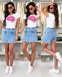 Spódnica z Szorty Jeans damskie (XS-XL/10SZT)