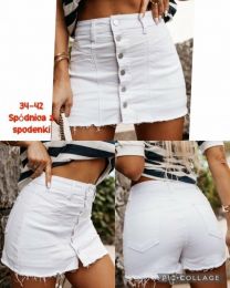 Spódnica z Szorty jeans damskie (34-42/10szt)