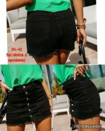 Spódnica z Szorty jeans damskie (34-42/10szt)