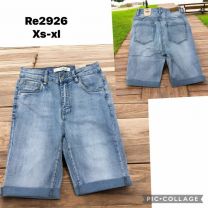 Spodenki jeans damskie (XS-XL/12szt)