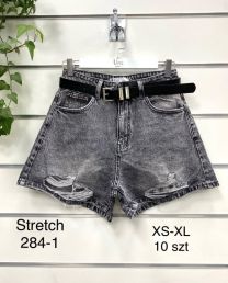 Szorty jeans damskie (XS-XL/10szt)