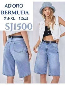 Spodenki jeans damskie (XS-XL/12szt)