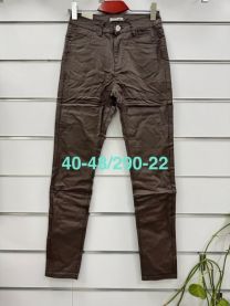 Spodnie ekoskóra damskie (40-48/10szt)