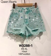 Szorty jeans damskie (XS-XL/10SZT)