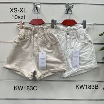 Szorty jeans damskie (XS-XL/10SZT)