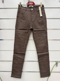 Spodnie ekoskóra damskie (40-48/10szt)