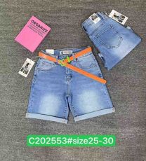 Szorty jeans damskie (25-30/10szt)