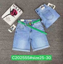 Szorty jeans damskie (25-30/10szt)