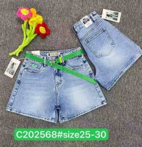 Szorty jeans damskie (25-30/10szt)