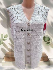 Sweter - kamizelka (L-3XL/10szt )