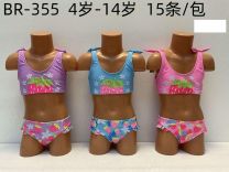 Kostium kapielowy dziewczęcy (4-14LAT/15szt)