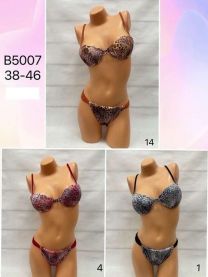 Strój kąpielowy dwuczęściowy damskie (38-46/5kpt)