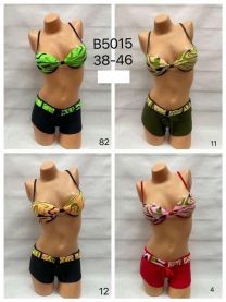 Strój kąpielowy dwuczęściowy damskie (38-46/5kpt)