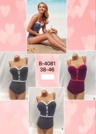 Strój kąpielowy jednoczęściowy damskie (38-46/5szt)