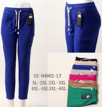 Spodnie dresowe damskie (XL-6XL/12szt)