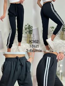 Spodnie damskie (3-8XL/18szt)