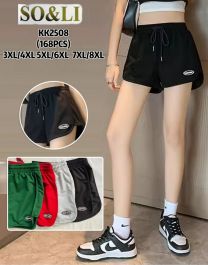 PLUS_Szorty damskie (3-8XL/12szt)