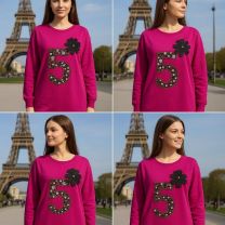 Bluzy bez kaptura Turecka (Uniwersalny/3szt)