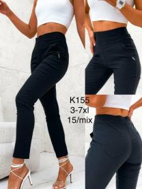 PLUS_Spodnie damskie (3-7XL/15szt)