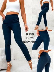 PLUS_Spodnie damskie (3-7XL/15szt)
