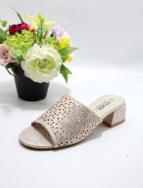 Klapki na obcasie (36-41/12P)