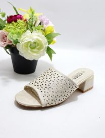 Klapki na obcasie (36-41/12P)