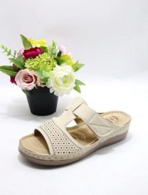 Klapki na koturnie  (36-42/12P)