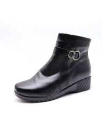 (37-42/12P)Botki na koturnie  