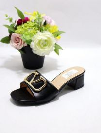 Klapki na obcasie (36-41/12P)