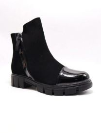 Botki na płaskim  (36-41/12P)