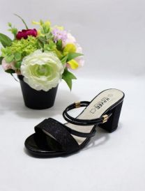 Klapki na obcasie (36-41/12P)