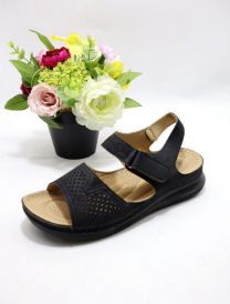 (39-43/8P)Sandały na koturnie 