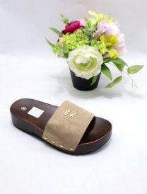 Klapki na koturnie (36-41/12P)