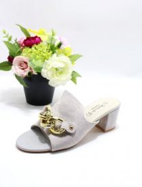 Klapki na obcasie (36-41/8P)