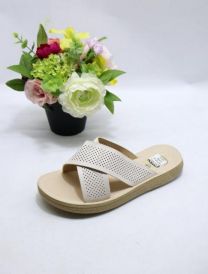 (37-42/12P)Klapki na koturnie 