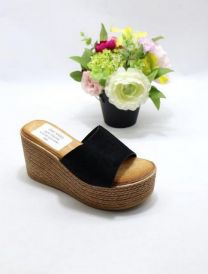 Klapki na koturnie (37-41/12P)