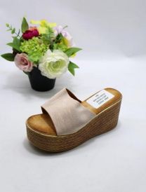 Klapki na koturnie (37-41/12P)