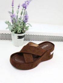 Klapki na koturnie (36-41/12P)