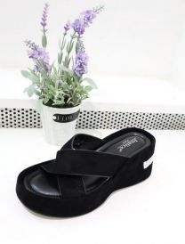 Klapki na koturnie (36-41/12P)