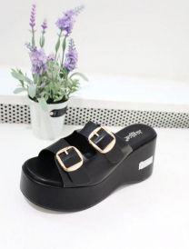 Klapki na koturnie (36-41/12P)