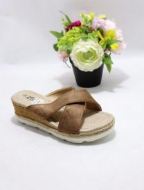 Klapki na koturnie  (36-41/10P)