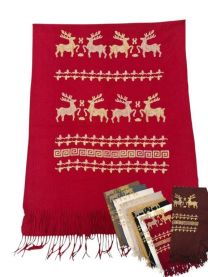 Szaliki damskie (uniwersalny/12szt)