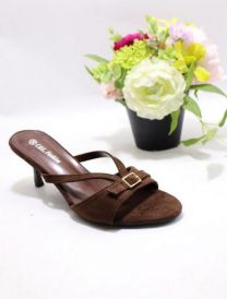 Klapki na obcasie (36-41/12P)