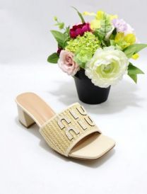 Klapki na obcasie (36-41/12P)